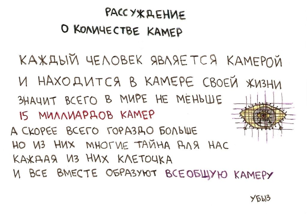 Нарисованные размышления, Рассуждение о количестве камер — discours.io