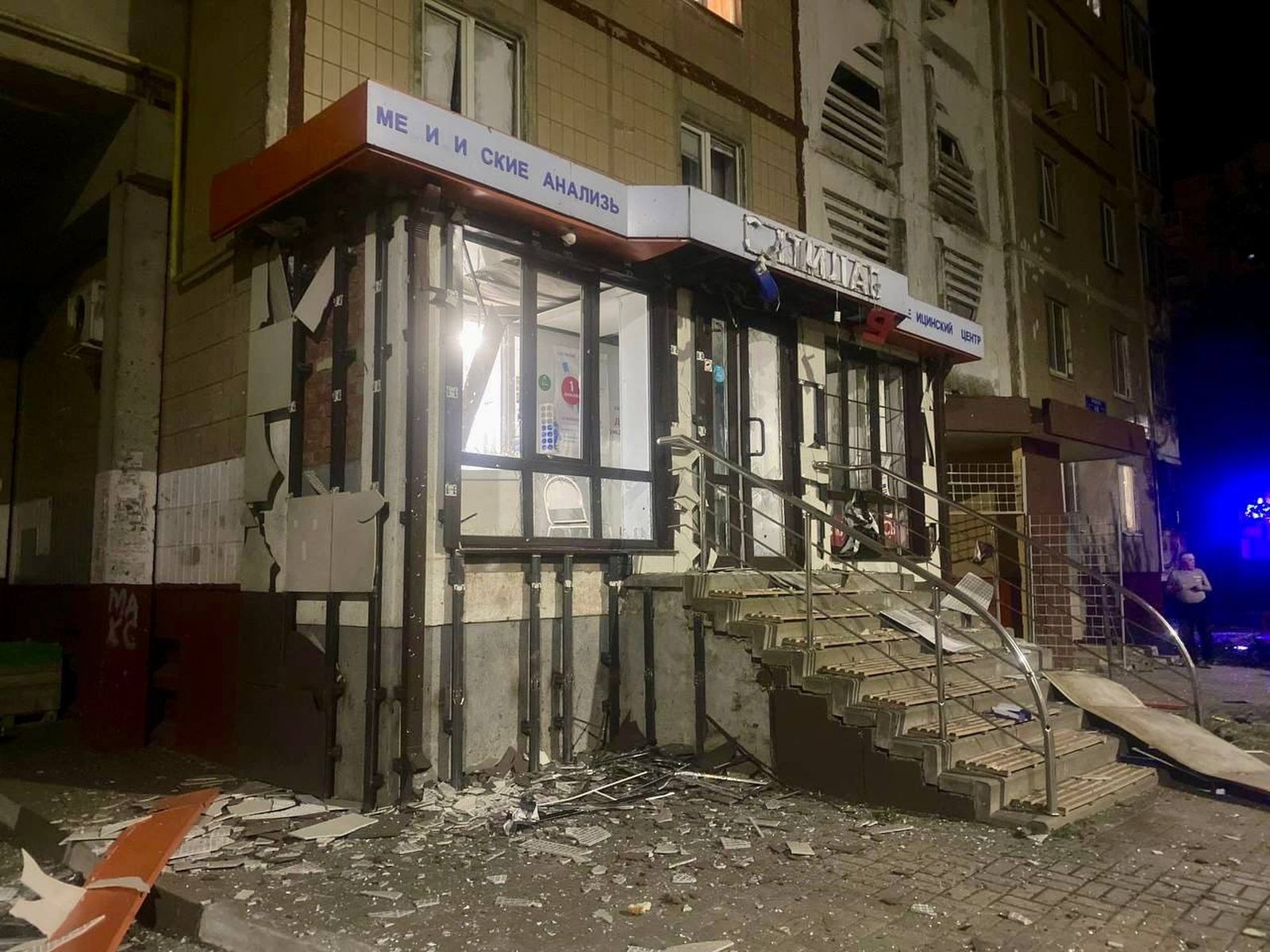 Последствия обстрела спального района Белгорода. 26 мая / Телеграм-канал мэра Белгорода Валентина Демидова