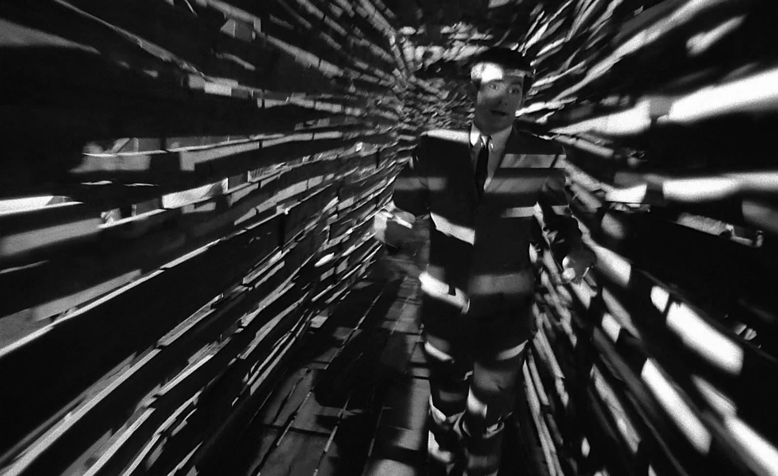 Кадр из фильма «Процесс», реж. Орсон Уэллс, 1962 г.