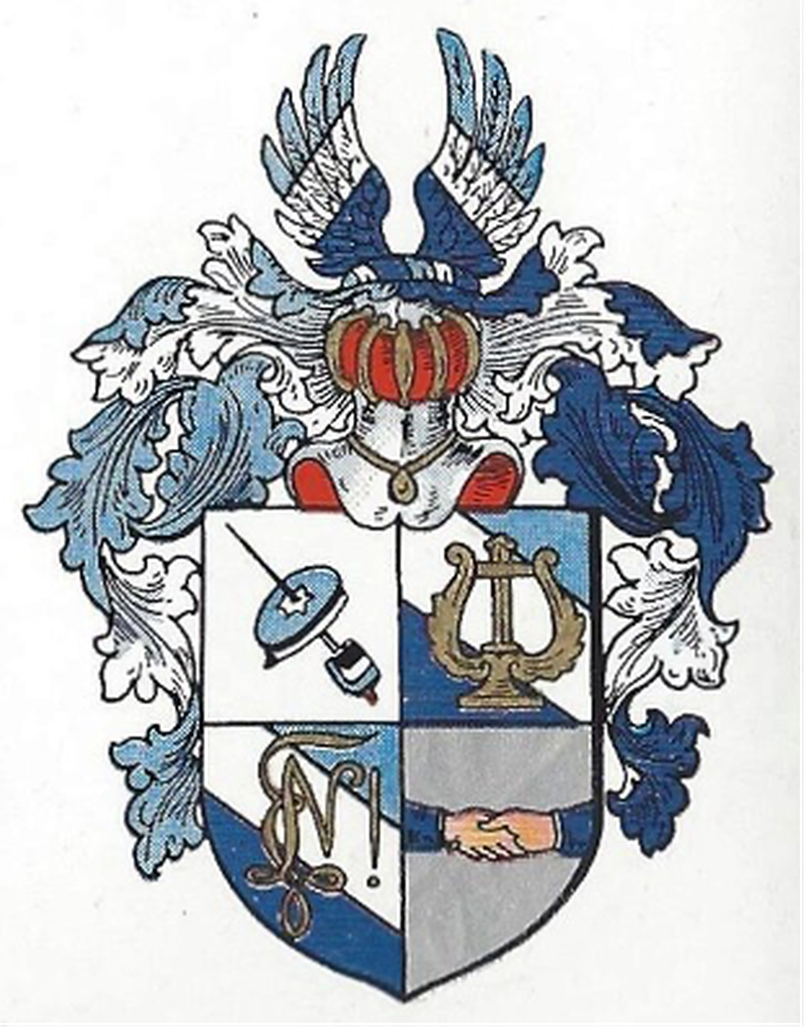 Герб Nevania. Einst und Jetzt. Jahrbuch des Vereins für Corpsstudentische Geschichtsforschung. — Schmidt, Philipp, 1998. — S. 164 Герб Nevania. Einst und Jetzt. Jahrbuch des Vereins für Corpsstudentische Geschichtsforschung. — Schmidt, Philipp, 1998. — S. 164