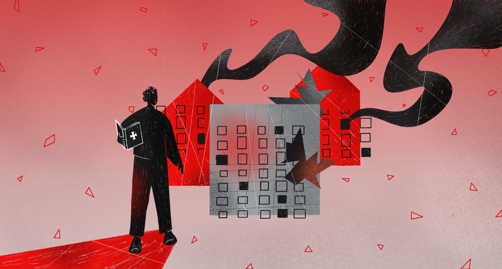 За иллюстрации к материалу благодарим Александру Рогову / «Я не могу желать поражения русской армии». Почему националисты и нацболы не выступают против войны в Украине? — Discours.io