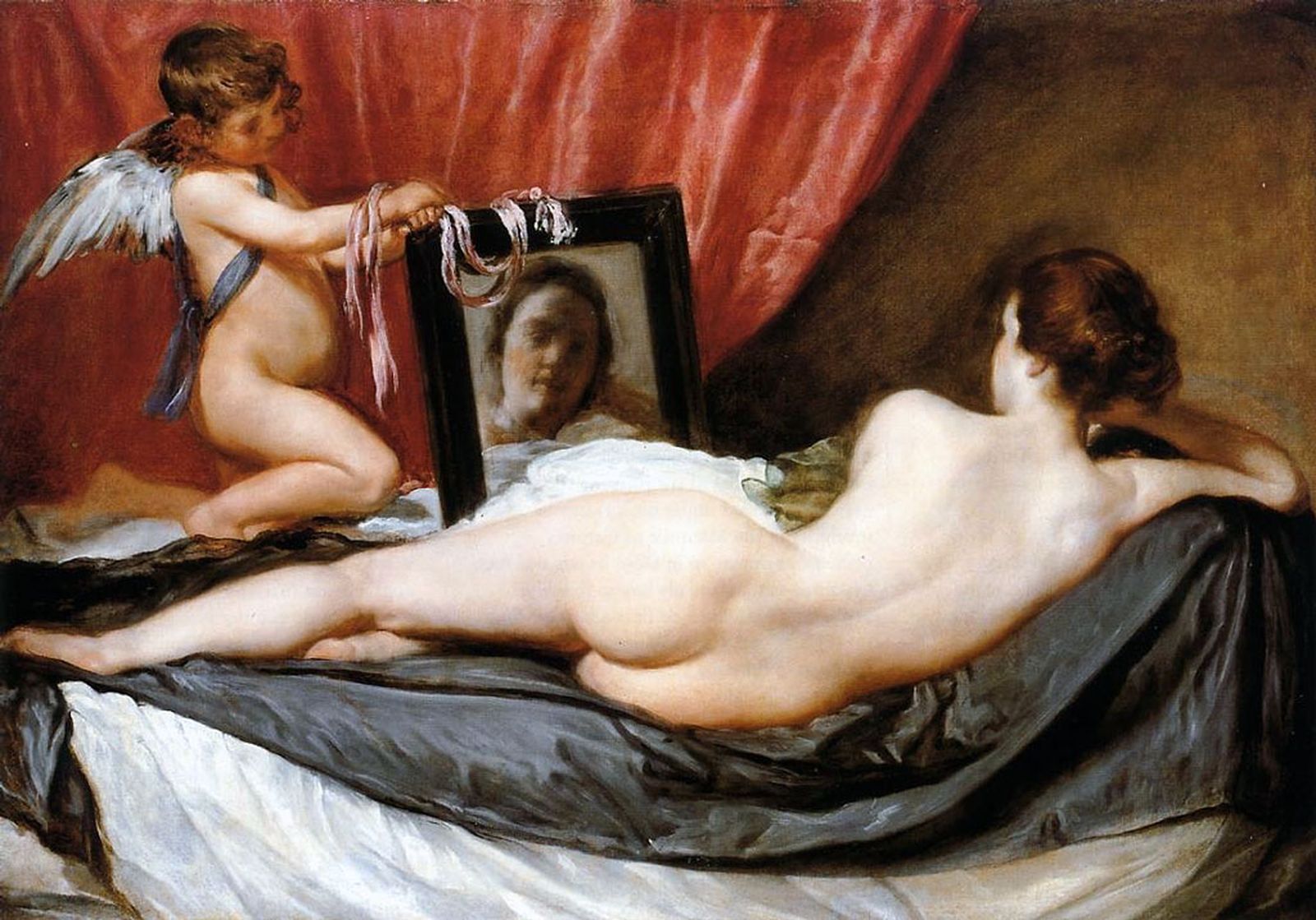«Венера перед зеркалом» / Картина художника Диего Веласкеса,между 1647 и 1651) / Я — это тело? Как политика и культура формируют тело и его идентичность — Discours.io