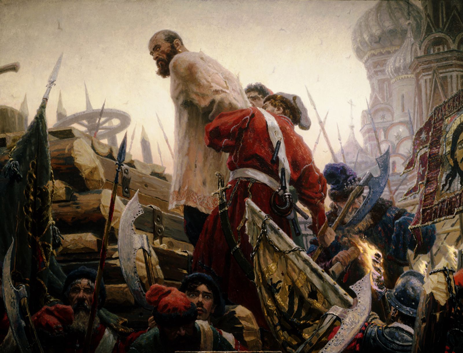 «Степан Разин», 1985—1988 / Художник: С. А. Кириллов «Степан Разин», 1985—1988 / Художник: С. А. Кириллов