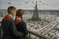 Архетипы памяти. Проект о жизни в СССР глазами искусственного интеллекта, Башня Татлина — миниатюра