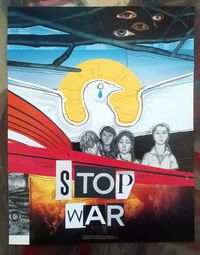 «Make art not war». Антивоенная выставка художников мира, «Stop war» — миниатюра