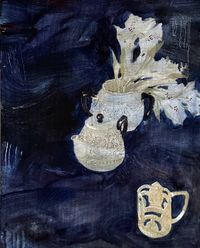 «Родной край», «Альстромерии и медные чашечки» — миниатюра
