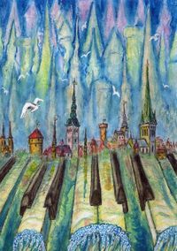 Музыкальные картинки, Чюрлёнис в Таллинне — миниатюра Музыкальные картинки, Чюрлёнис в Таллинне — миниатюра