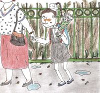 Екины рисунки, Первый класс — миниатюра