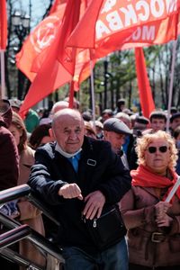 Случайные портреты, Пожилой коммунист — миниатюра