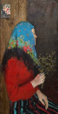 «Родной край», «Веточка черники» — миниатюра