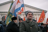 Случайные портреты, Мужчина в папахе — миниатюра