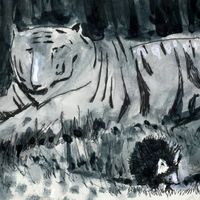 Ежиклопедия, Ночной индийский ёж — миниатюра