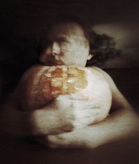 Конструкция из мгновений: фотопроект «Структуры `antropos», Мальчик и тыква — миниатюра
