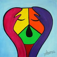 JazzArt: импровизации на темы великих. Попробуйте угадать художника, не читая названий, Что случилось с этим миром?! — миниатюра