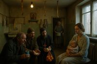 Архетипы памяти. Проект о жизни в СССР глазами искусственного интеллекта, Поклонение волхвов — миниатюра