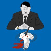 Если бы новости были картинками: новый логотип Госуслуг, запрещенные имена Путина и ассорти конфет Кровавый октябрь, Ф(р)ашизм и мир несовместимы — миниатюра