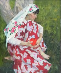 «Родной край», «В тени ореха» — миниатюра