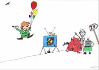Муза абсурда: картины маслом проекта «ХУ*дожник», «Хана TV!» (2022) — миниатюра