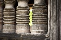 Таиланд, Решётки в окнах в храме Prasat Hin, Phimai — миниатюра