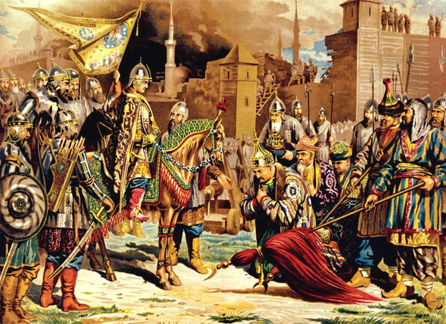 Война за Волгу / Иван Грозный, государство, история, история Руси, Казань, история России, колониализм, армия, война — Discours.io
