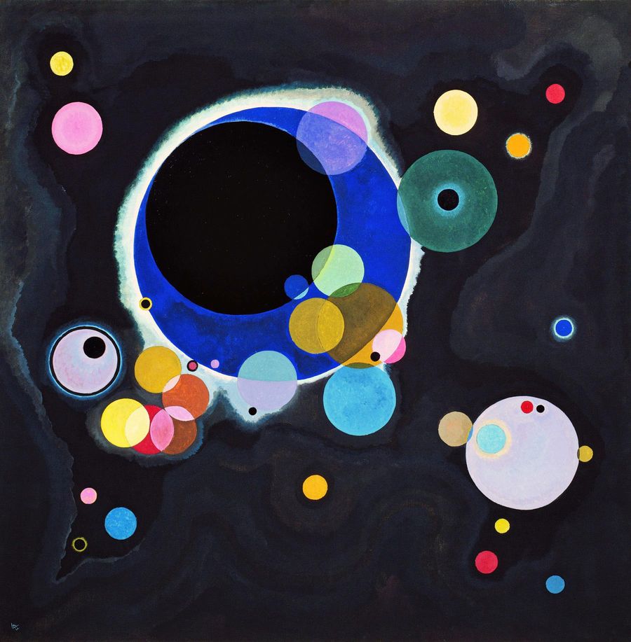 Wassily Kandinsky — Several Circles (1926) Wassily Kandinsky — Several Circles (1926)