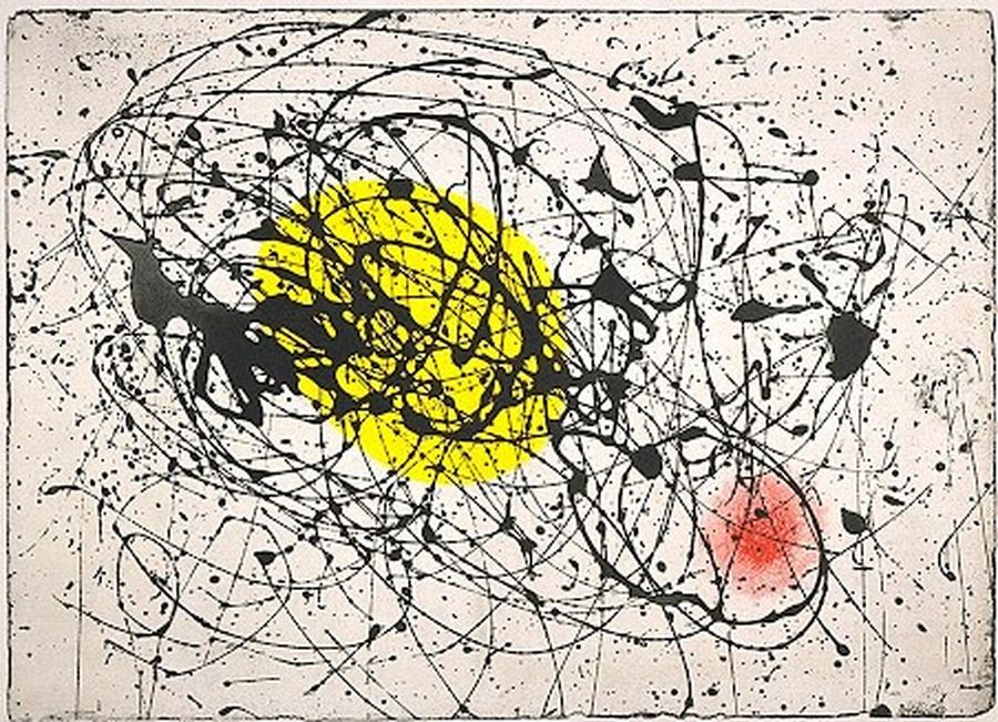 Joan Miro. Yellow Moon Bird. 1963