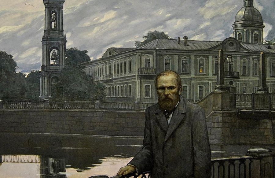 «Фёдор Михайлович Достоевский. Белая ночь». Художник — Илья Глазунов, фрагмент картины (1983) / Правила жизни Достоевского: 50 высказываний о боге, обществе, совести и деньгах из личных писем и дневников писателя — Discours.io