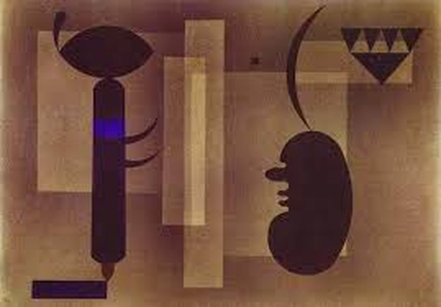 Wassily Kandinsky — Gloomy Situation (1933)