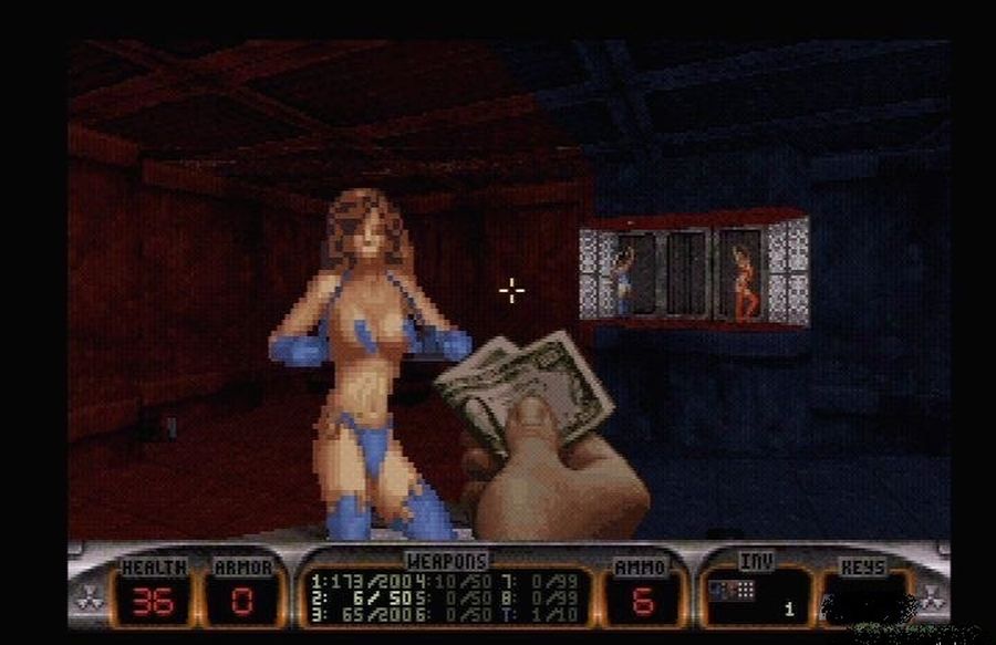 Чтобы увидеть разврат в Duke Nukem 3D, требуется неслабое воображение Чтобы увидеть разврат в Duke Nukem 3D, требуется неслабое воображение