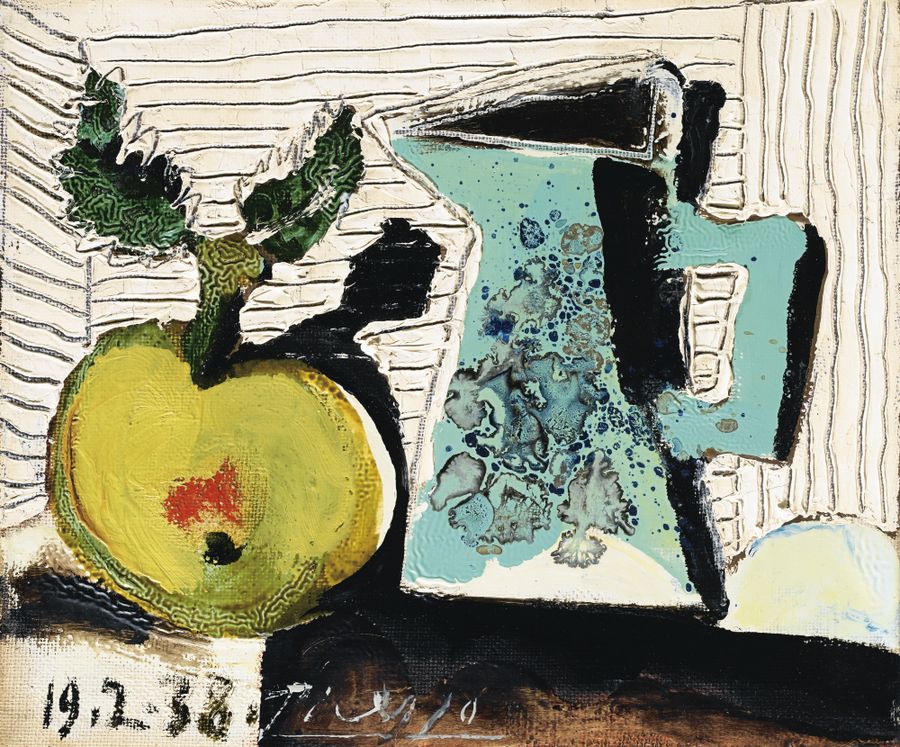 Pablo Picasso. Nature morte à la pomme. 1938