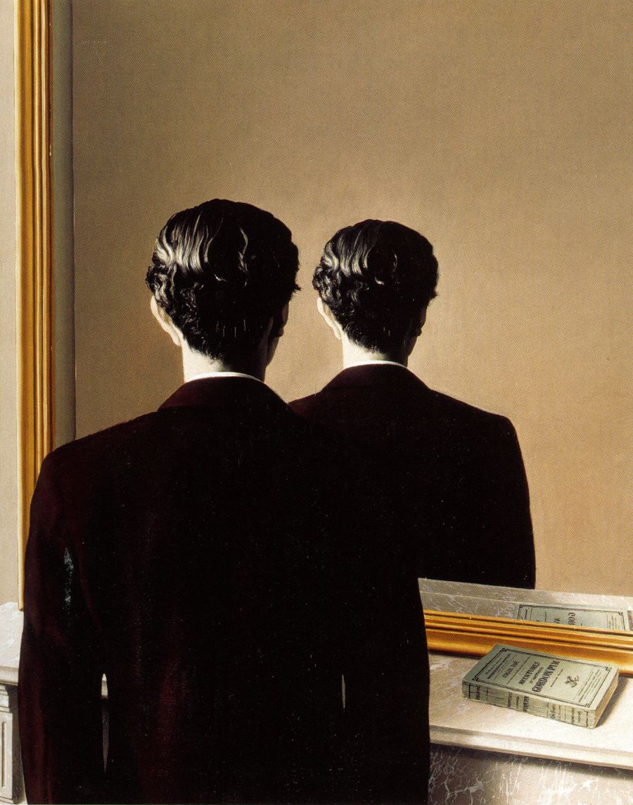 Rene Magritte — Not to Be Reproduced (1937) Rene Magritte — Not to Be Reproduced (1937)