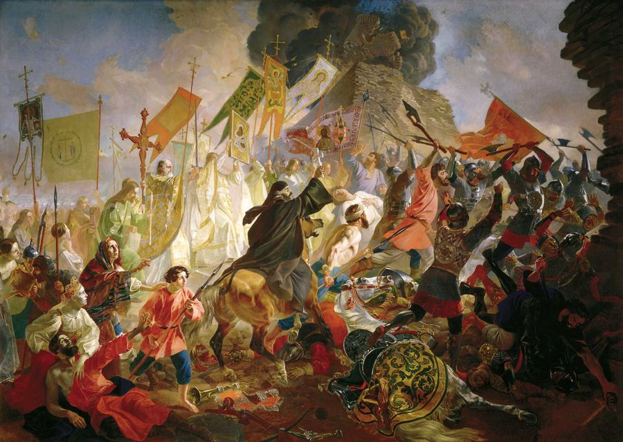 Сказ о забытой царице и бедах со всех четырех сторон