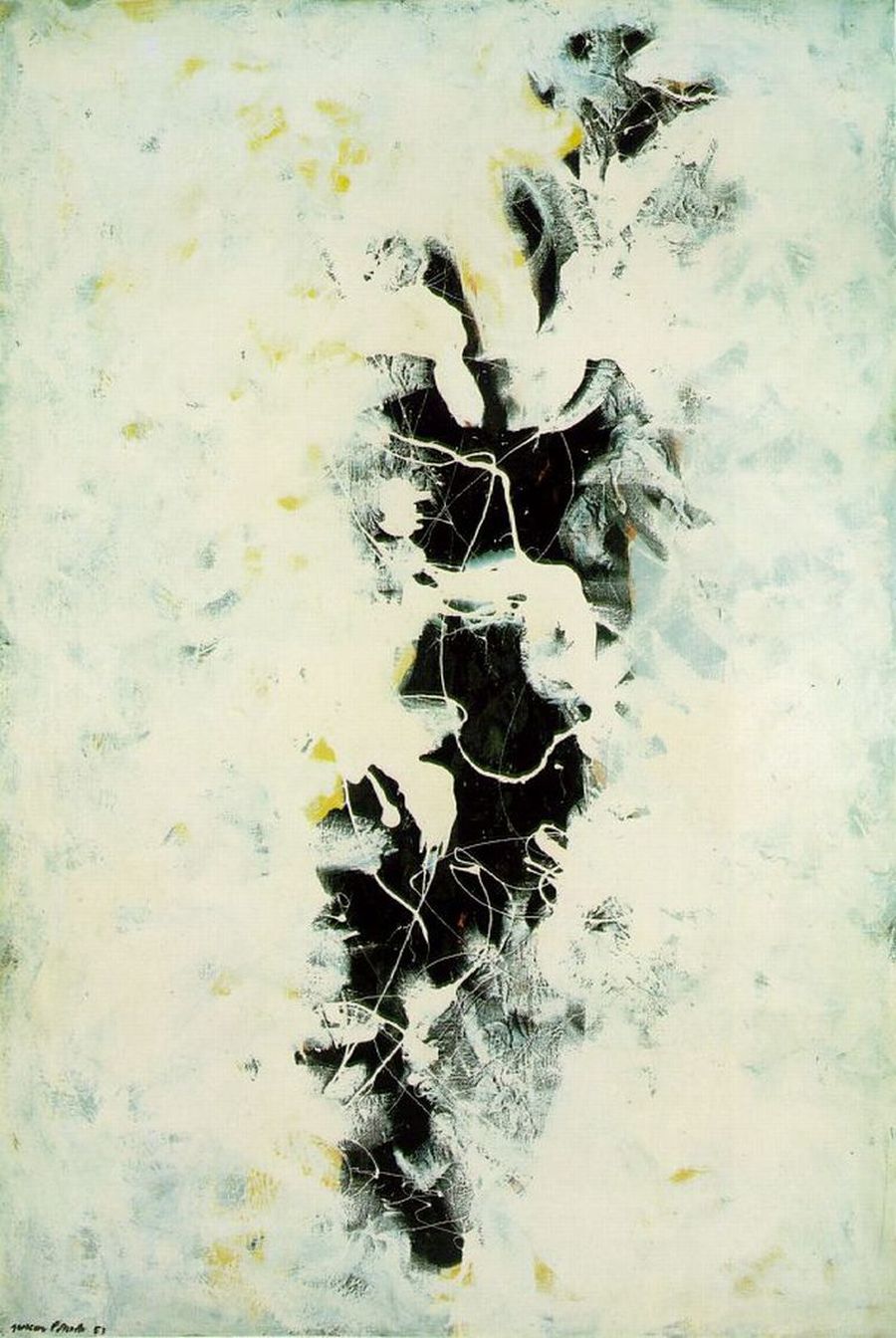 Jackson Pollock — The Deep (1953) Jackson Pollock — The Deep (1953)