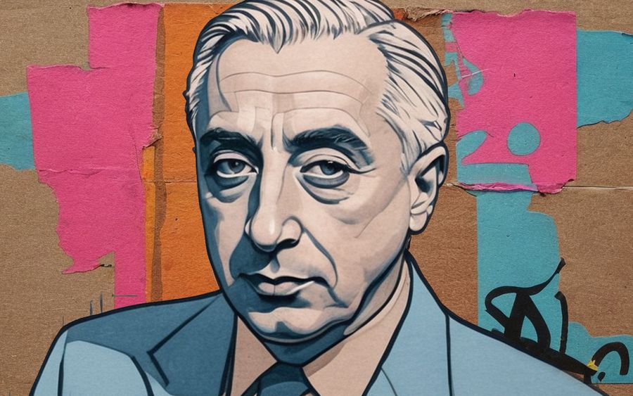 Иллюстрация: Юлия Таннельвиц / Философия Ролана Барта: 14 ключевых идей — о «смерти автора», власти дискурса, значении мифа и «триумфе» нежности — Discours.io