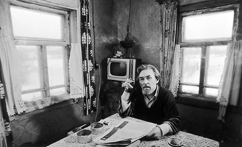 Геннадий Айги в Денисовой горке / Фотограф: Владимир Пика