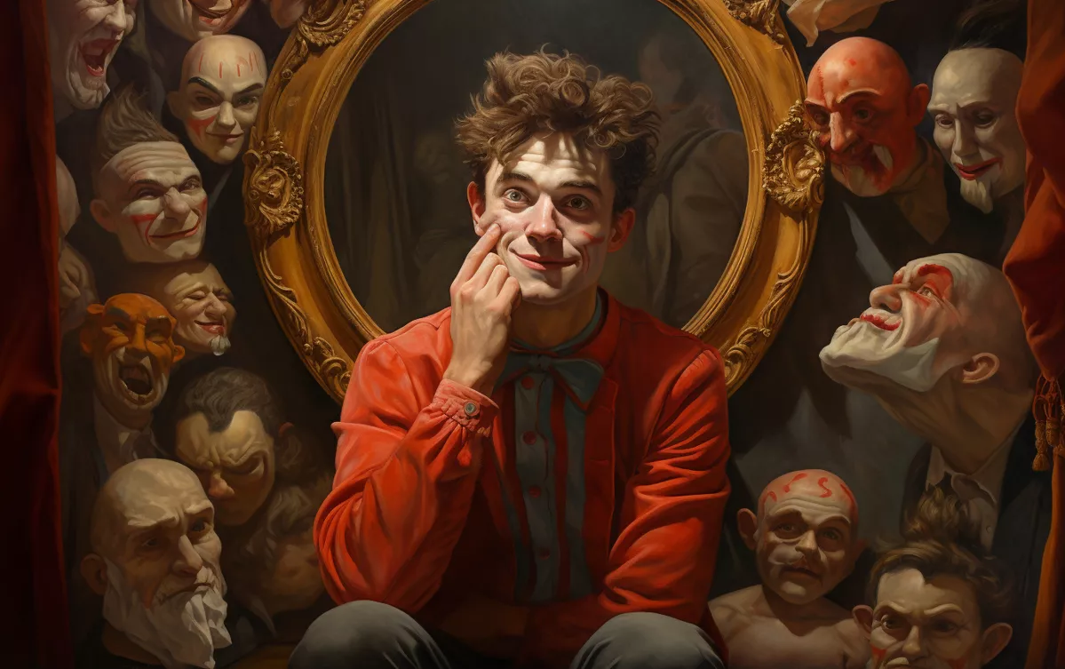 «Может быть, они даже напишут мне в комменты: «Сам дурак!» Вот эти, которые напишут — точно дураки из дураков» / Иллюстрация: MidJourney