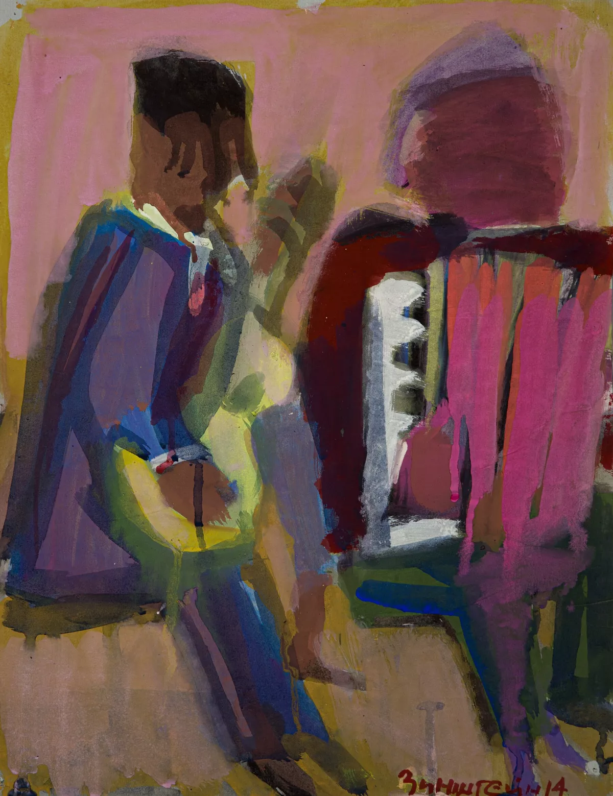 «Страницы из жизни пятен». Красота повседневности в экспрессионистской живописи Арона Зинштейна