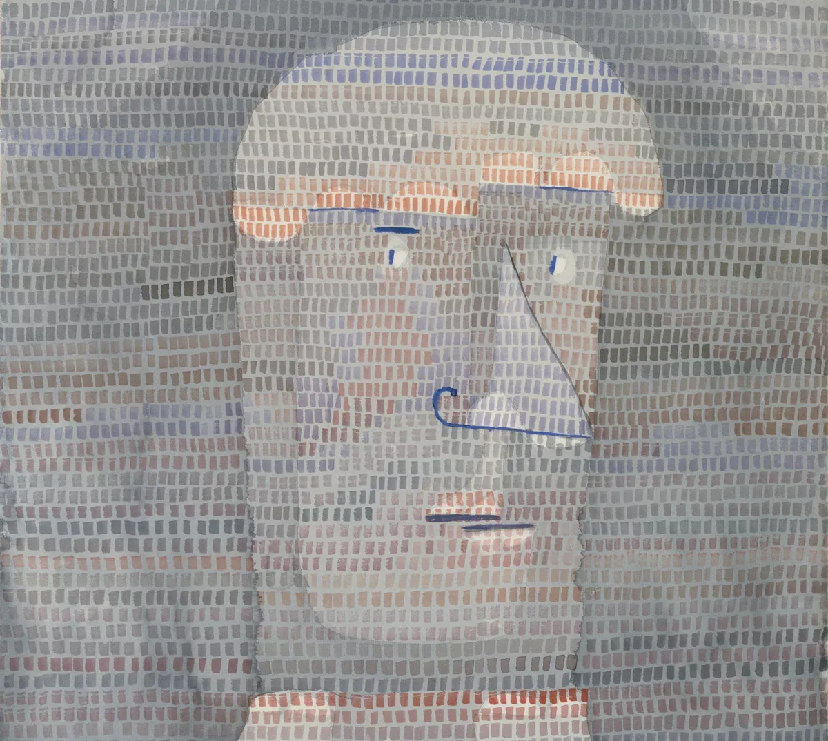 Пауль Клее «Голова спортсмена», 1932