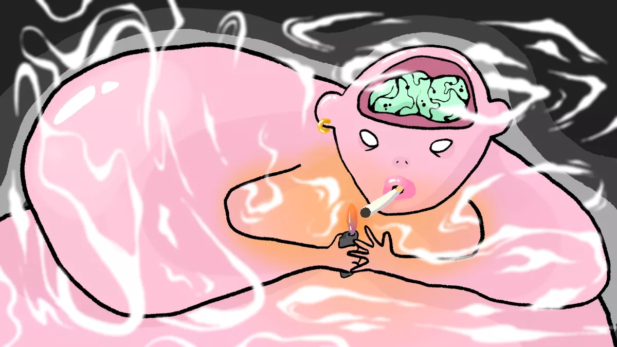 За иллюстрации к лонгриду о никотиновой зависимости большое спасибо <a href="https://www.instagram.com/evaguskovaa/" target="_blank">Еве Гуськовой</a>, Дискурс