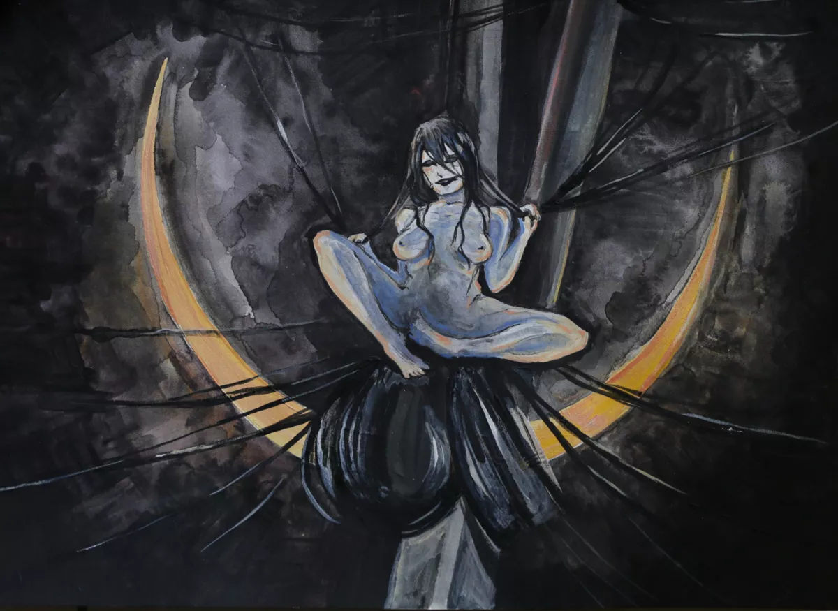 Иллюстрацию для цикла стихотворений написала Наталия Хасьянова