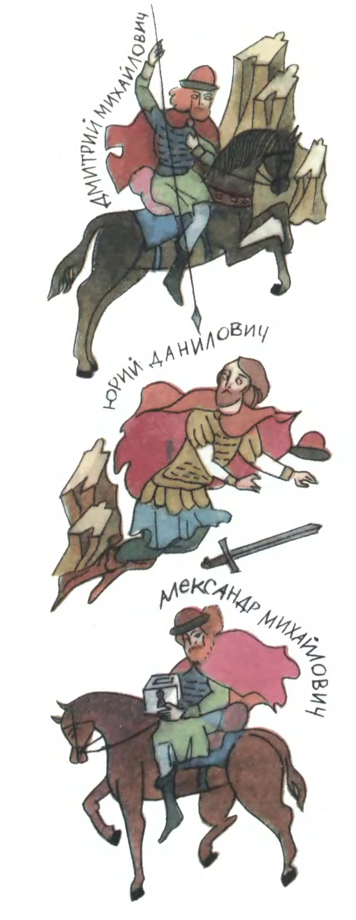 Даниловичи и тверичи: битва за столицу Руси