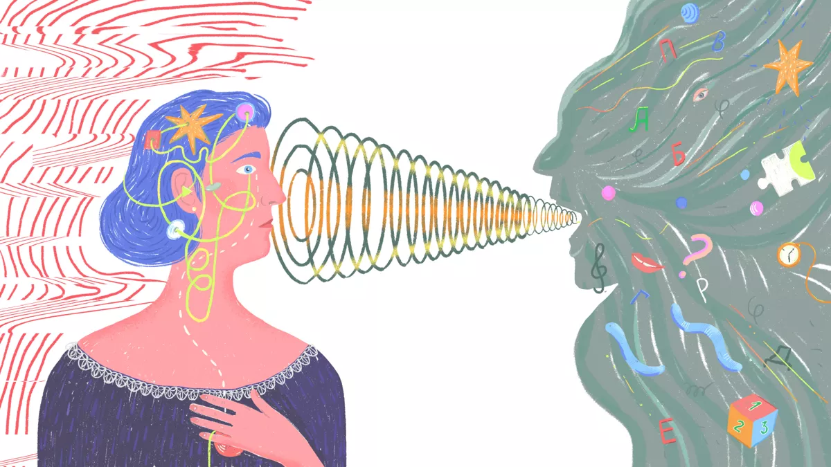 «Важно сверять свои автоматические мысли и реакции с рациональной логикой и рассматривать разную аргументацию, потому что первая мысль — не всегда самая верная, первая мысль — обычно автоматическая, а они нас часто обманывают». Иллюстрации: <a href="https://www.instagram.com/marina.margarina/">Марина Маргарина</a>