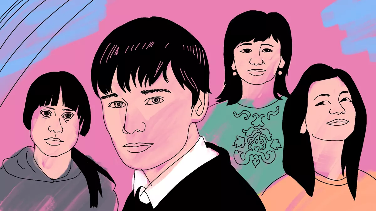 «Хочется, чтобы он на свободе занимался наукой, любил свою жену, чтобы была у него спокойная жизнь». / Иллюстрация: <a href="https://www.instagram.com/kurjalapa/" target="">Юлия Важова</a>