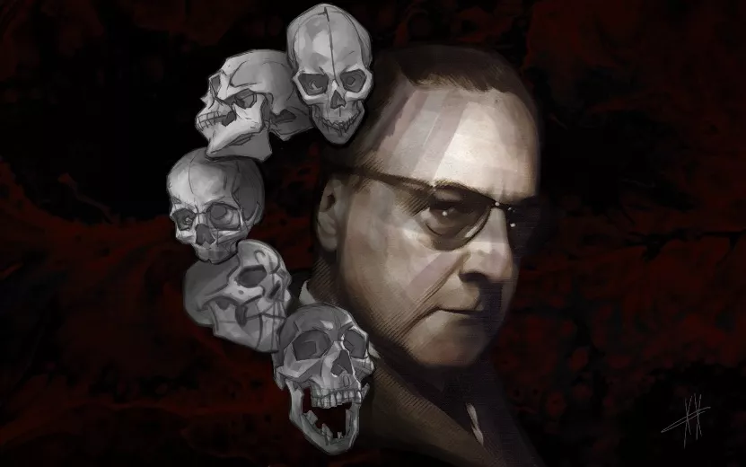 «Мы стремимся к смерти, как стрела к своей цели, и никогда не промахиваемся» (Альберт Карако, 1919–1971) / Иллюстрация: <a href="https://www.behance.net/65e98872">Мария Харламова</a>