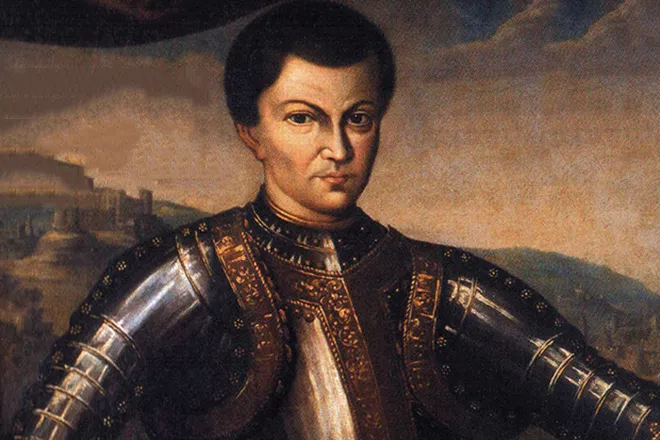 Портрет Лжедмитрия I из замка Мнишков в Вишневце