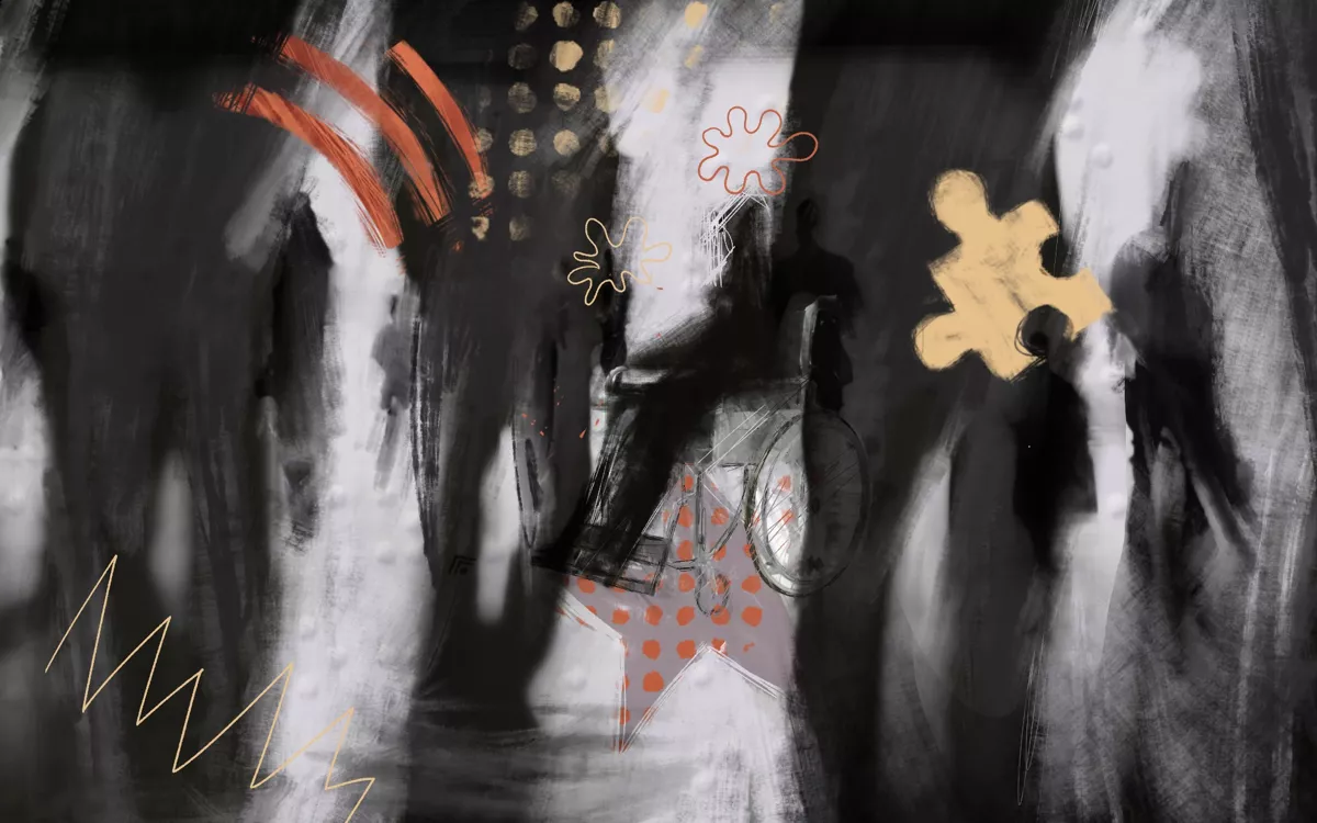 Инвалидность не должна играть роль при принятии решения, брать или не брать человека на работу. Ключевым фактором должны становиться именно навыки кандидата и их соответствие должности, на которую он собирается трудоустраиваться.  Однако с учетом того, что люди с инвалидностью — уязвимая категория, многие работодатели не готовы вступать в трудовые отношения с ними. Дискриминации быть не должно, но на практике она случается. / Иллюстрации: Бера Гуляй