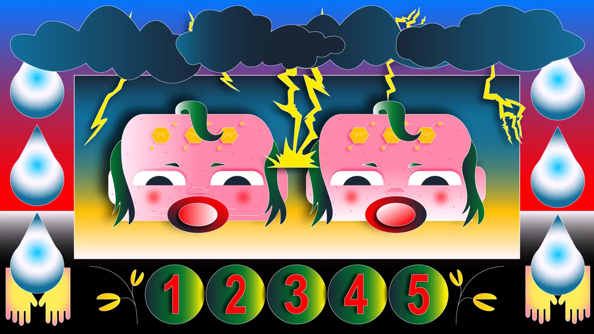 «При ОКР сначала человек старается вытеснить навязчивые и тревожащие мысли, но они возвращаются, вызывая еще большую тревогу, справиться с которой «помогает» фокусировка на своих действиях и определенном порядке их выполнения (ритуалах)». / Иллюстрации: <a href="https://instagram.com/fakilata">fakilata</a>