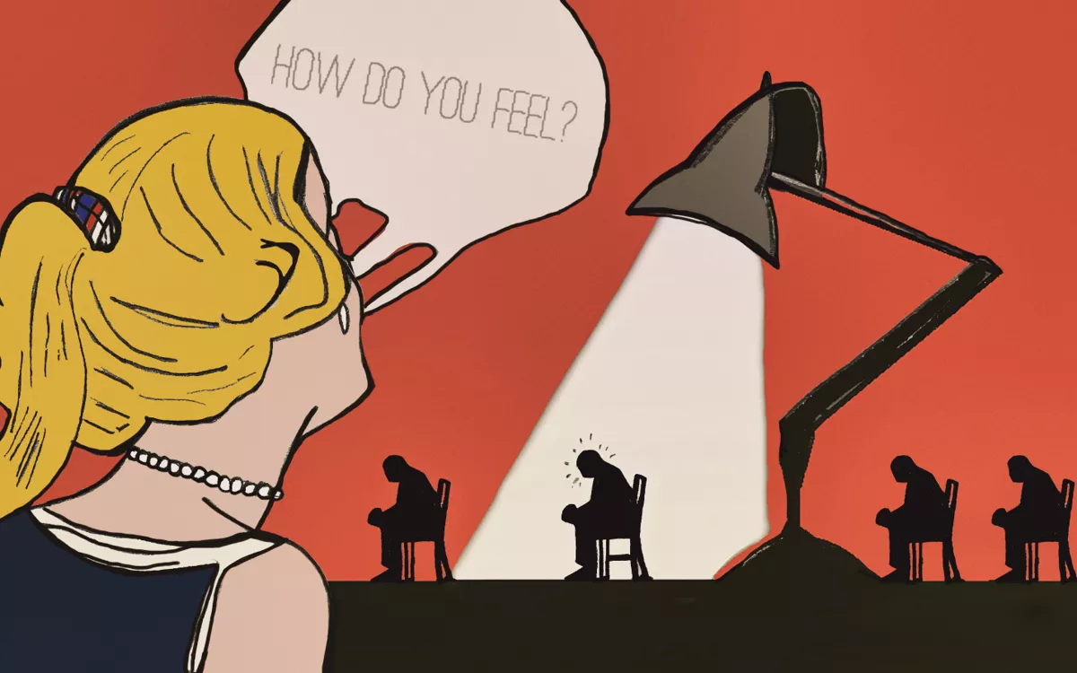 «Массовое искусство, эксплуатируя клише, ведет себя неэтично, проповедуя „похожесть“, а не „отличие“, популяризуя равнодушие к уникальности человеческого опыта» / Иллюстрация: Павел Магута