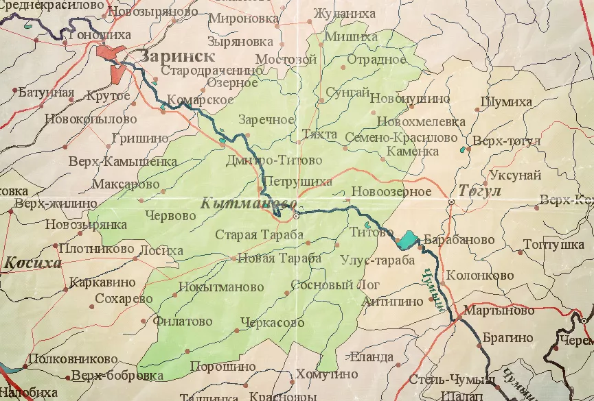 Село в сибирской глуши