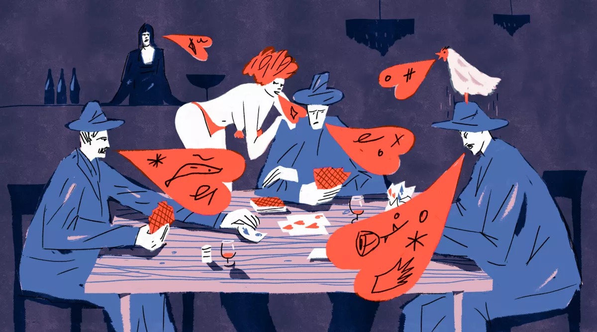 Мат во французском языке используется почти везде. Он может быть уместен как в бытовых неурядицах, так и при сильнейших потрясениях / Иллюстрация: <a href="https://www.instagram.com/_danielsolovev_/">Даниил Соловьев</a>